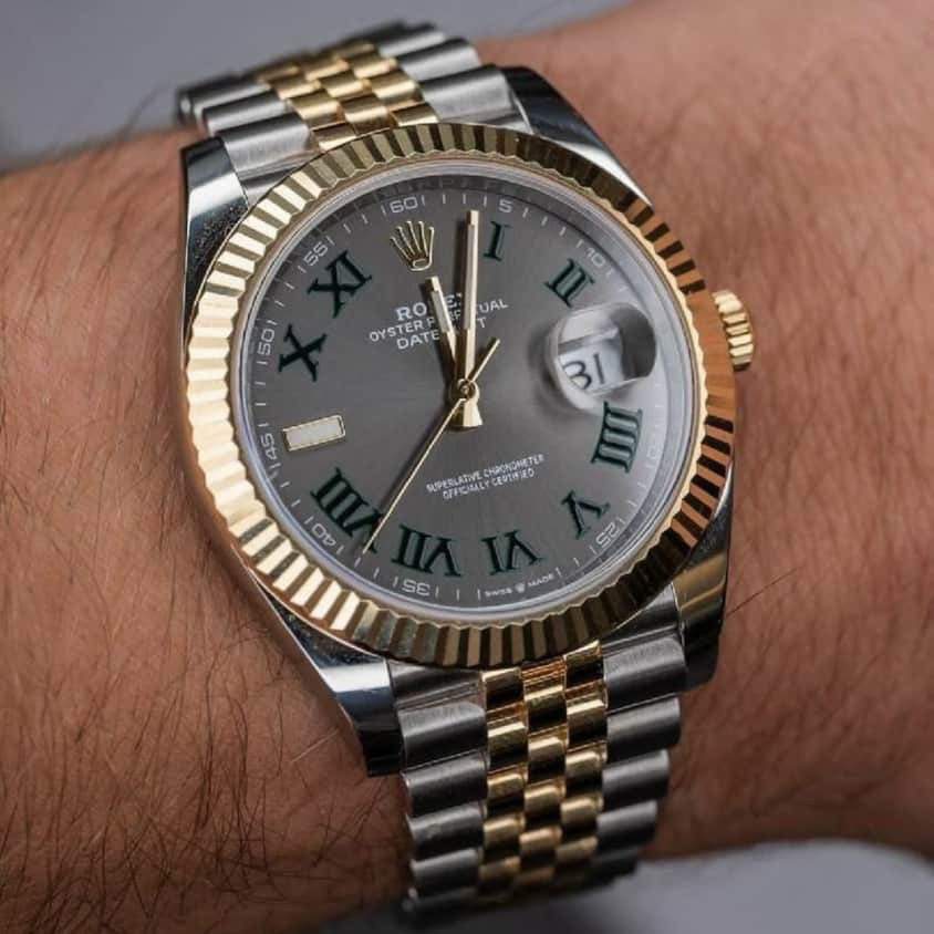 Rolex Oyster (Gold &Amp; Silver) Quartz Watch β TrendsWrist