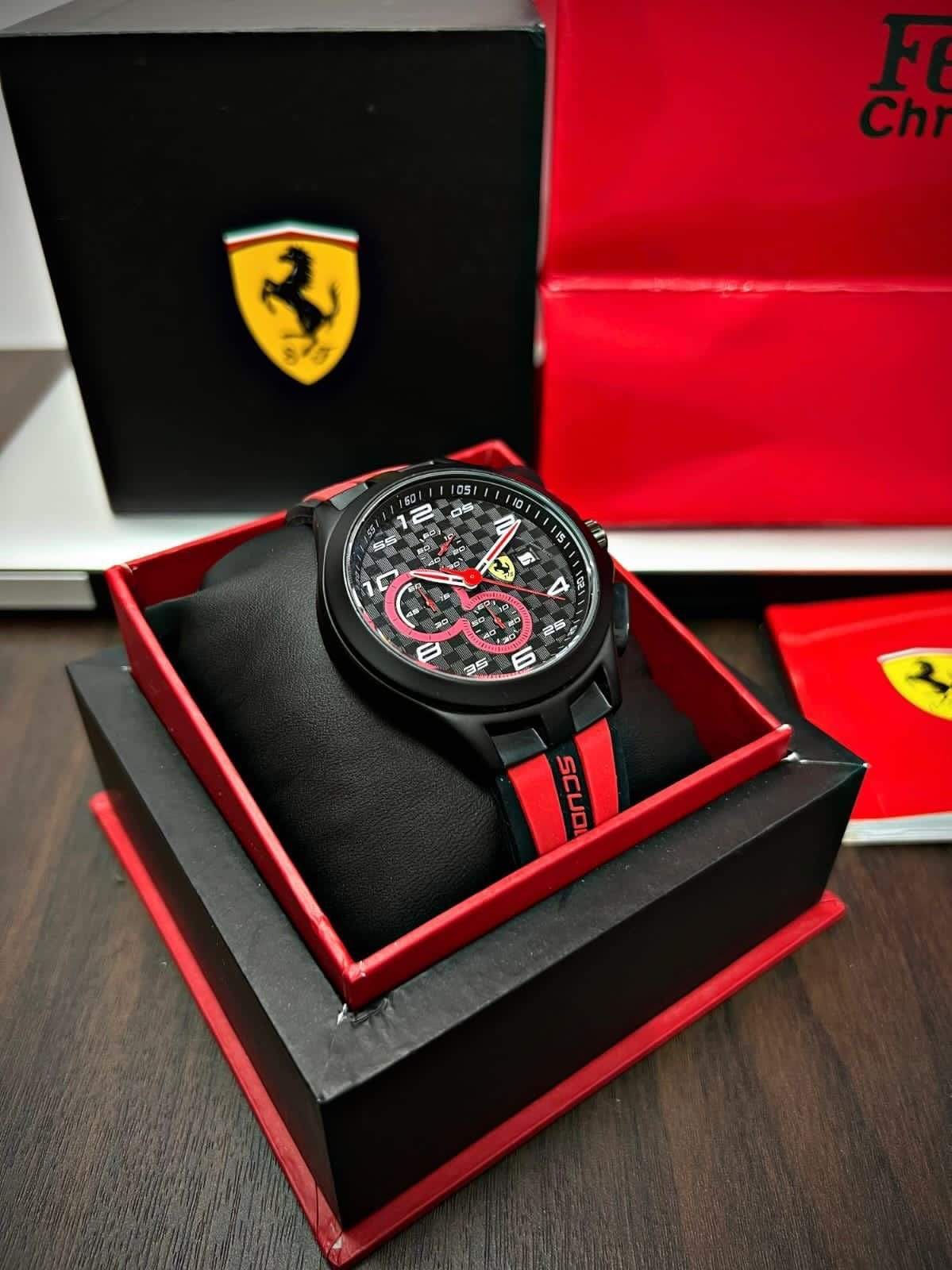 TrendsWrist Scuderia Ferrari Sportive Premium Watch