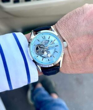 Seiko Automatic Skyblue Dial Watch – TrendsWrist
