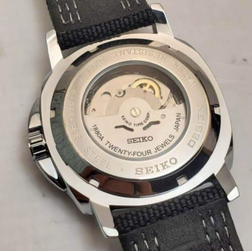 Seiko Open Heart Black Watch – TrendsWrist