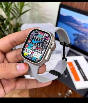 Series 8 Ultra Gray Apple Logo Watch – TrendsWrist