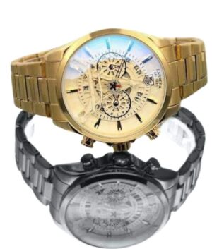 Tag Eiffel Tower Gold Watch – TrendsWrist