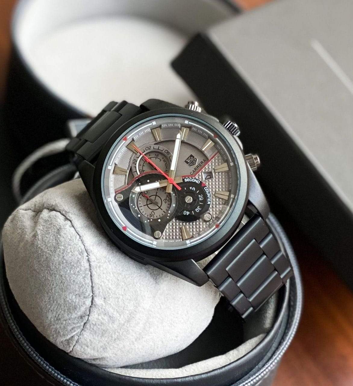 TrendsWrist Tag Heuer Cr7 Black Premium Watch