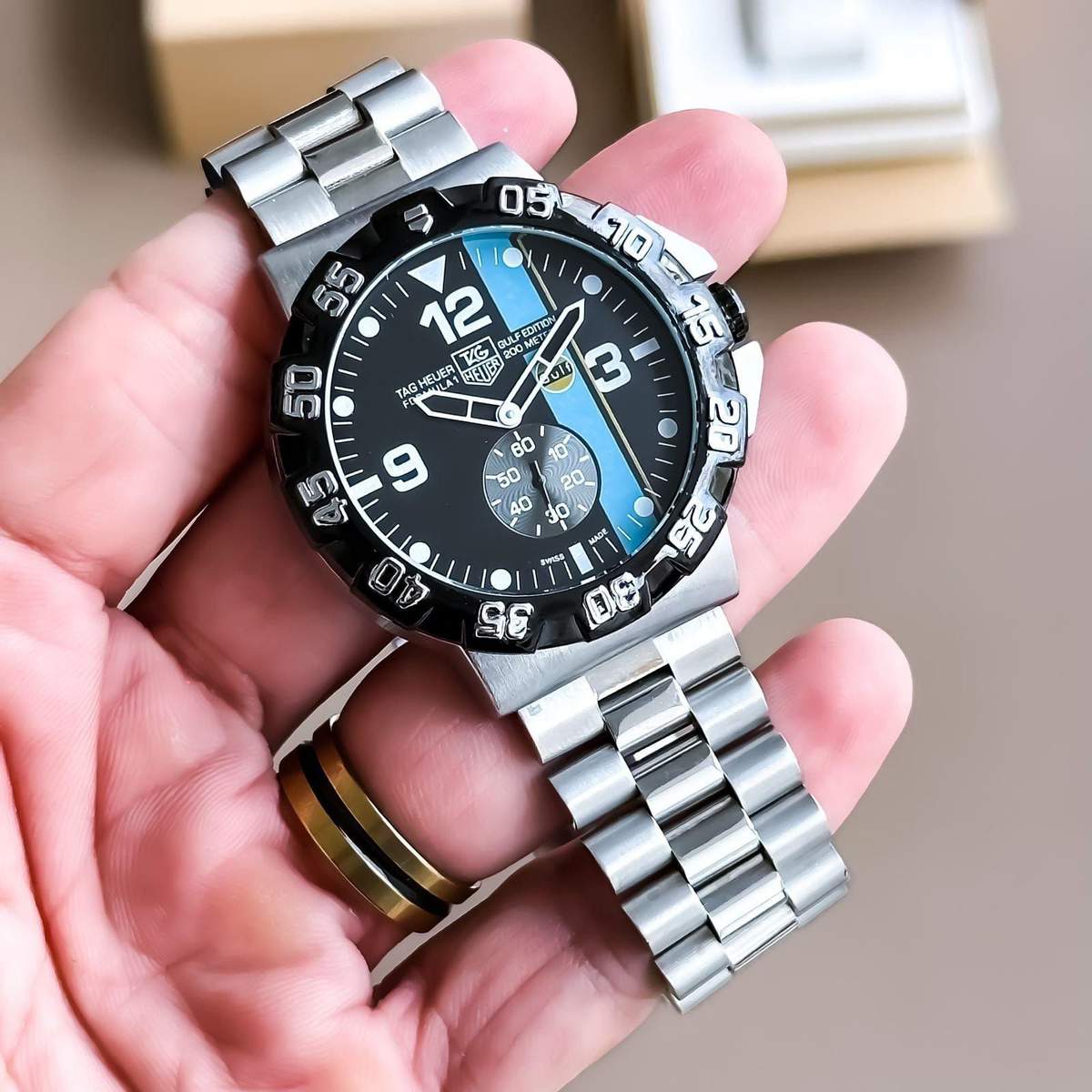 TrendsWrist Tag Heuer Formula 1 Gulf Premium Watch