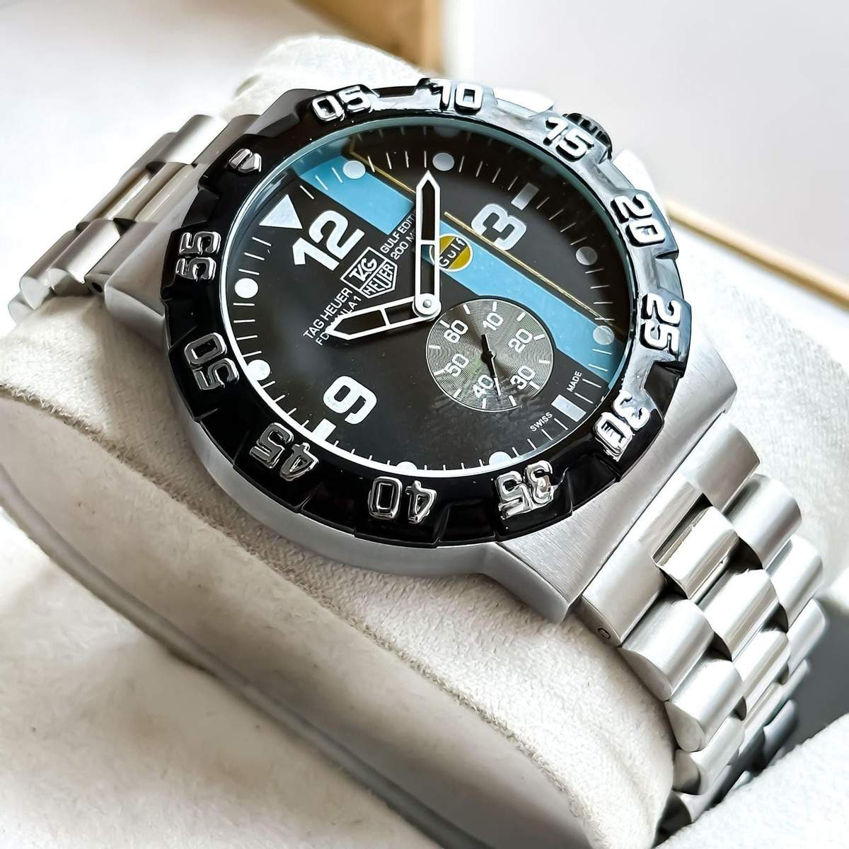 TrendsWrist Tag Heuer Formula 1 Gulf Premium Watch