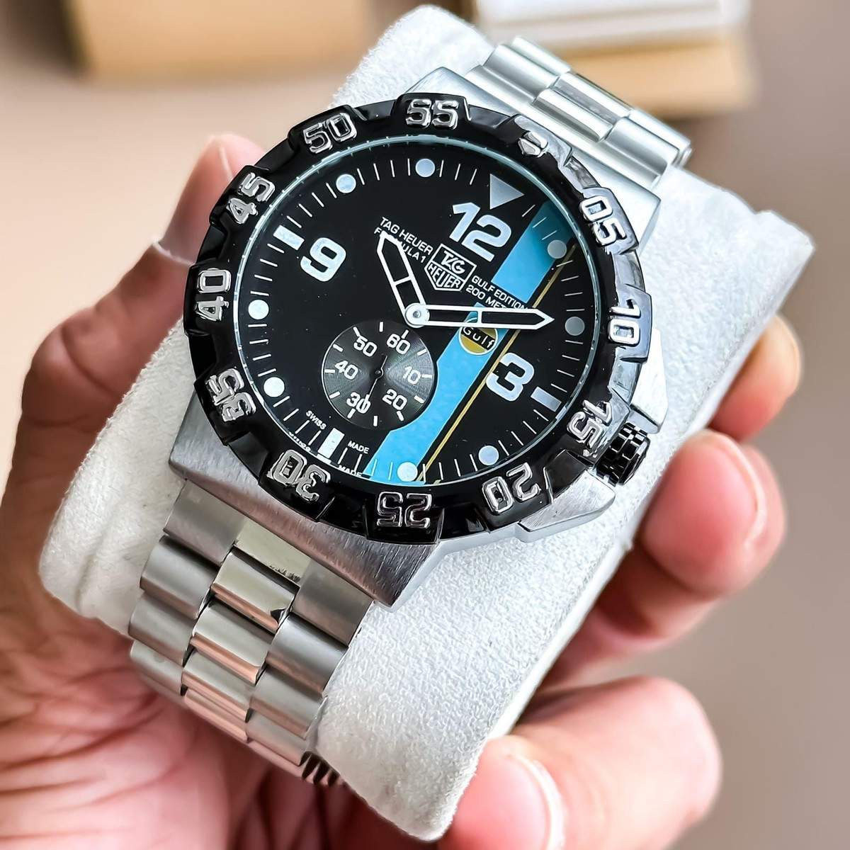 TrendsWrist Tag Heuer Formula 1 Gulf Premium Watch