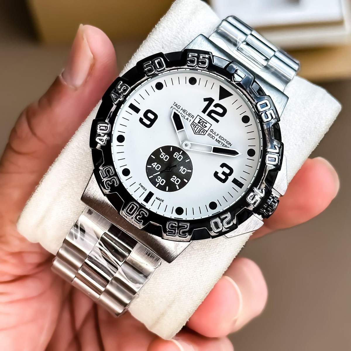 Tag Heuer White Formula 1 Watch β TrendsWrist