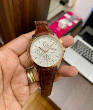 Tissot 1853 Brown Strap Watch – TrendsWrist