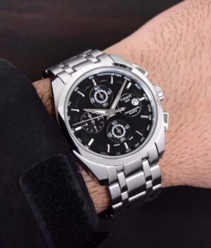 TrendsWrist Tissot 1853 Silver Black 1000045224 Premium Watch