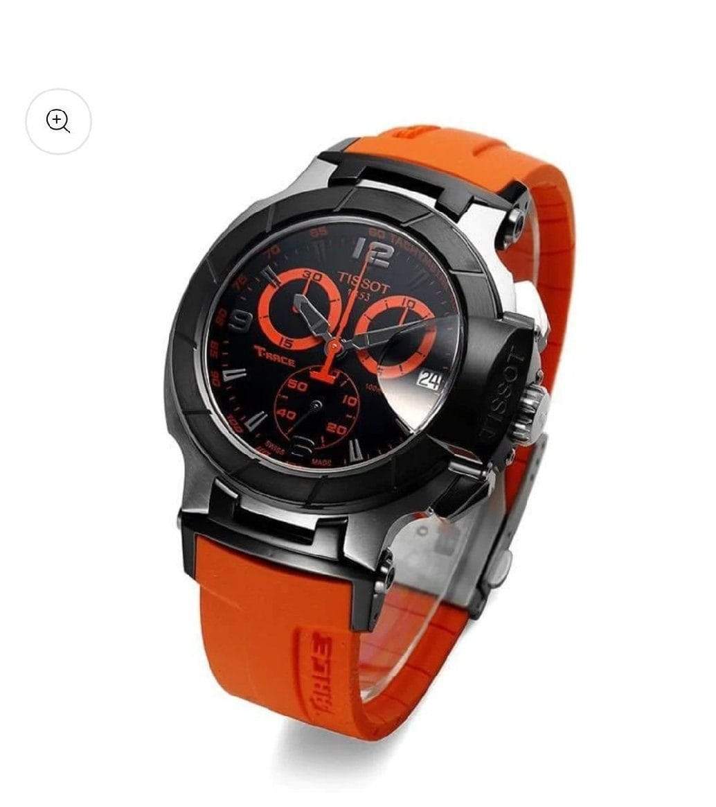 Tissot T Race Orange Strap Watch β TrendsWrist