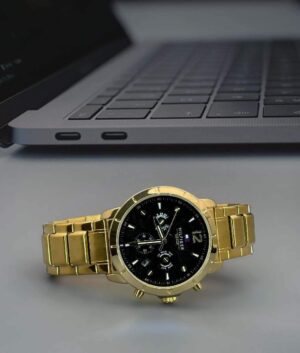 Tommy Hilfiger Luca Gold Watch – TrendsWrist