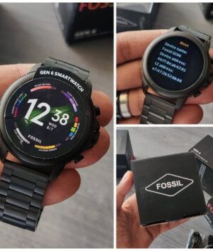 FOSSIL GEN 6 BLACK METAL EDITION